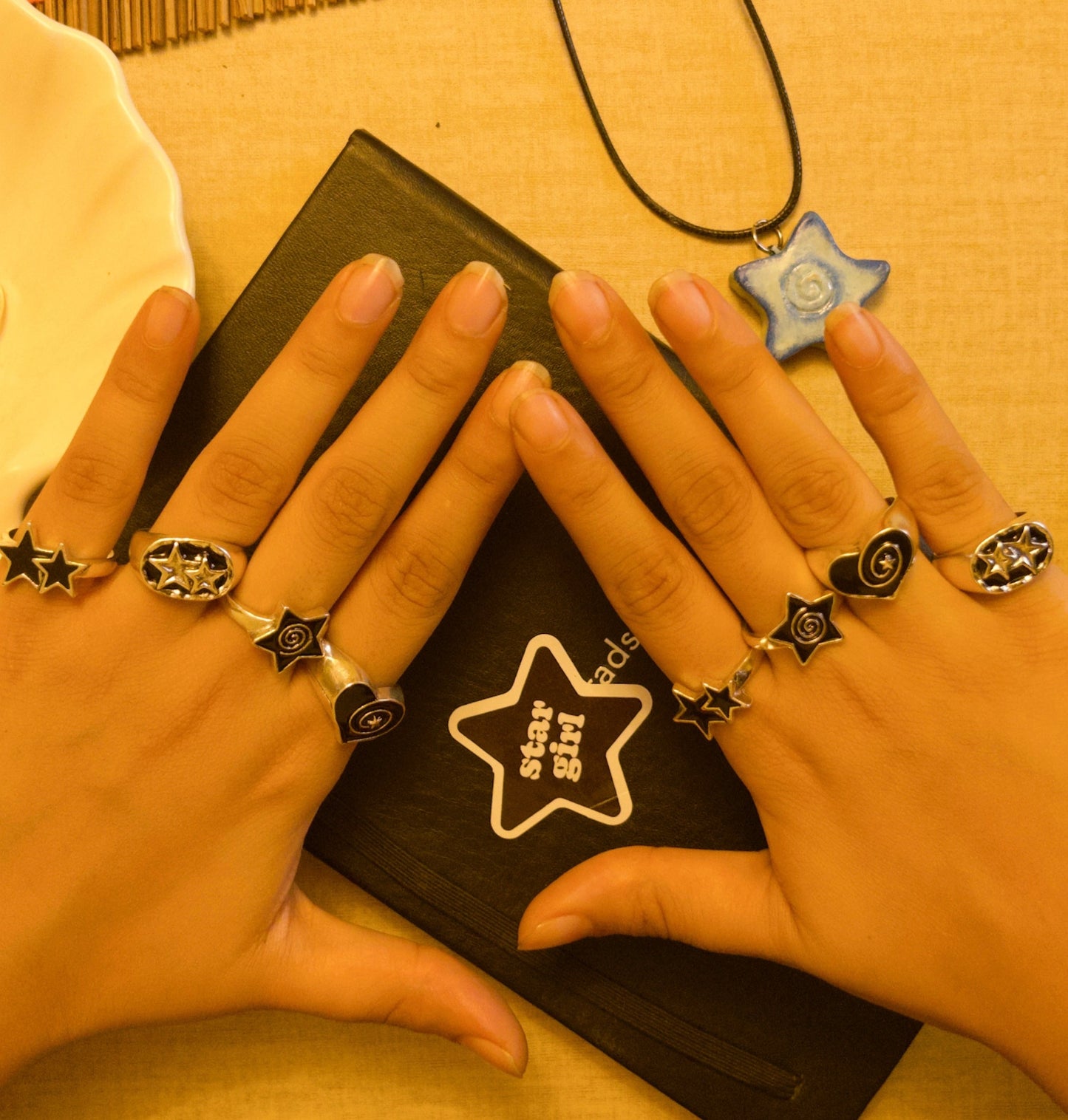 Y2k star rings