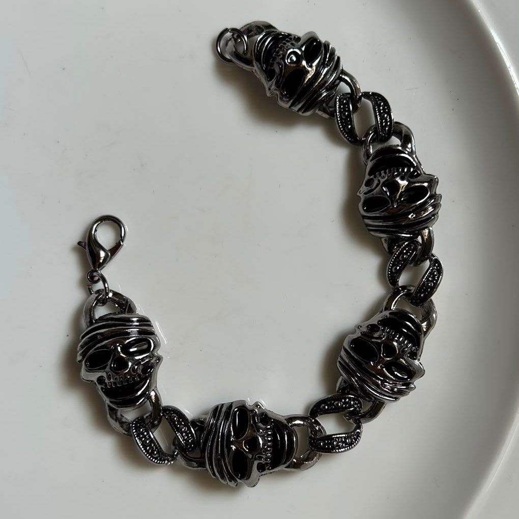 Skull Chain Bracelet
