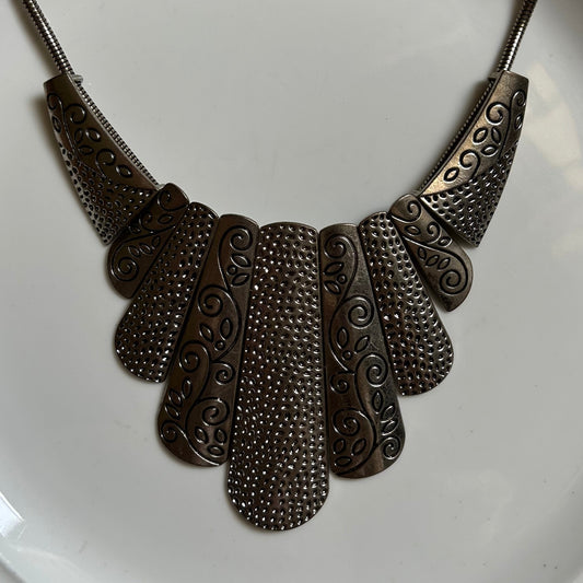 Maximalist vintage neckpiece