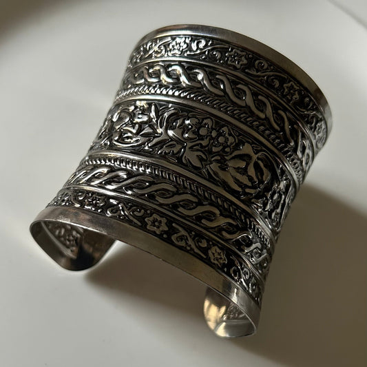 Vintage maximalist cuff